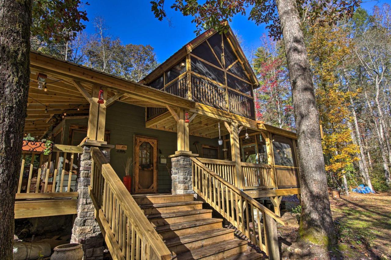 Villa 5-Acre North Georgia Mountain Retreat With Creek! Sautee Nacoochee Exterior foto