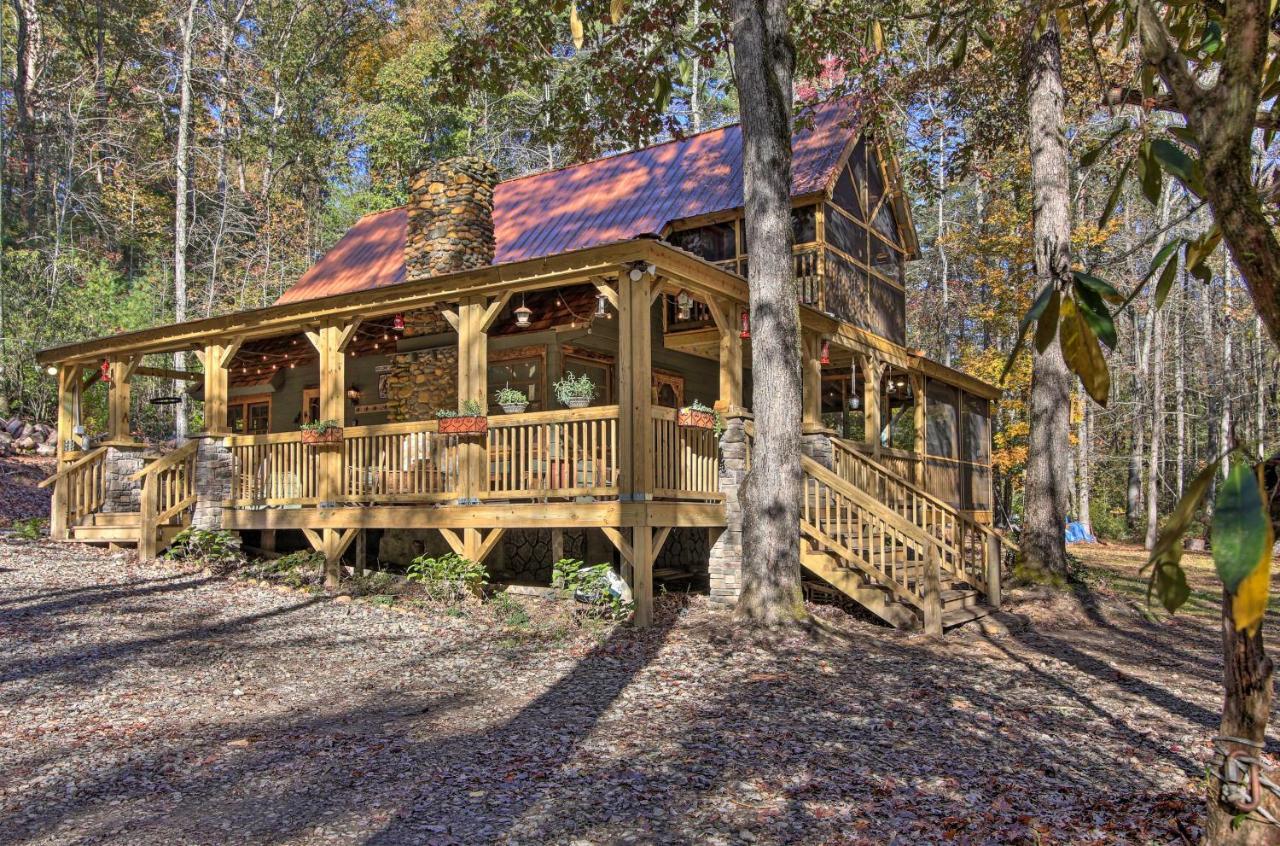 Villa 5-Acre North Georgia Mountain Retreat With Creek! Sautee Nacoochee Exterior foto
