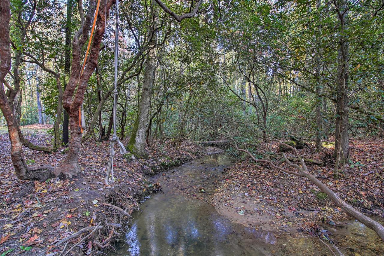 Villa 5-Acre North Georgia Mountain Retreat With Creek! Sautee Nacoochee Exterior foto